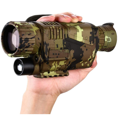 5x8 Night Vision Optics กล้องโทรทรรศน์ตาข้างเดียวแบบใช้มือถือแบบชาร์จไฟได้