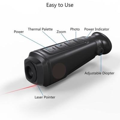 Wifi Infrared Sight S243W กล้องโทรทรรศน์ตาข้างเดียวถ่ายภาพความร้อน Night Vision ชาร์จใหม่ได้