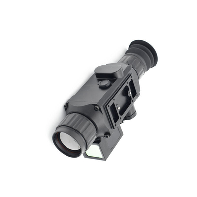 ขอบเขตปืนไรเฟิลความร้อน IP67 LRF 600 ม. 384x288px IR Gun Thermal Sight