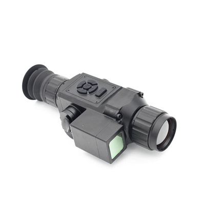 ขอบเขตปืนไรเฟิลความร้อน IP67 LRF 600 ม. 384x288px IR Gun Thermal Sight