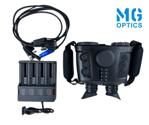 กล้องส่องทางไกลความร้อนฟิวชั่นมัลติฟังก์ชั่นทหาร Night Vision พร้อมตำแหน่ง GPS \ WIFI \ เข็มทิศอิเล็กทรอนิกส์